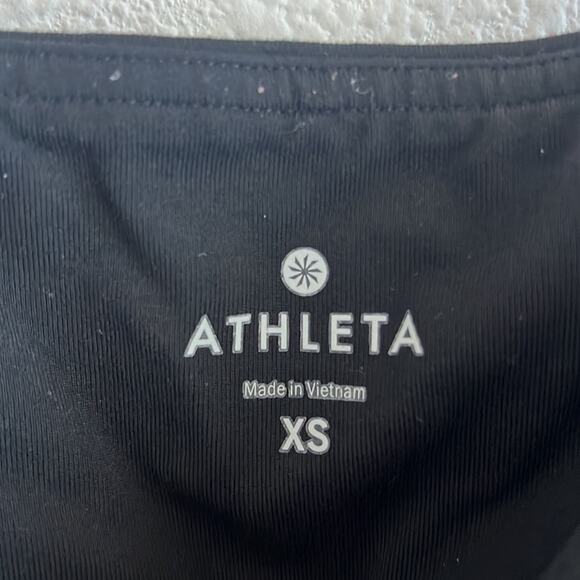 Athleta Chatarunga 305922 Black Cropped Capri Legging XS - Picture 3 of 10